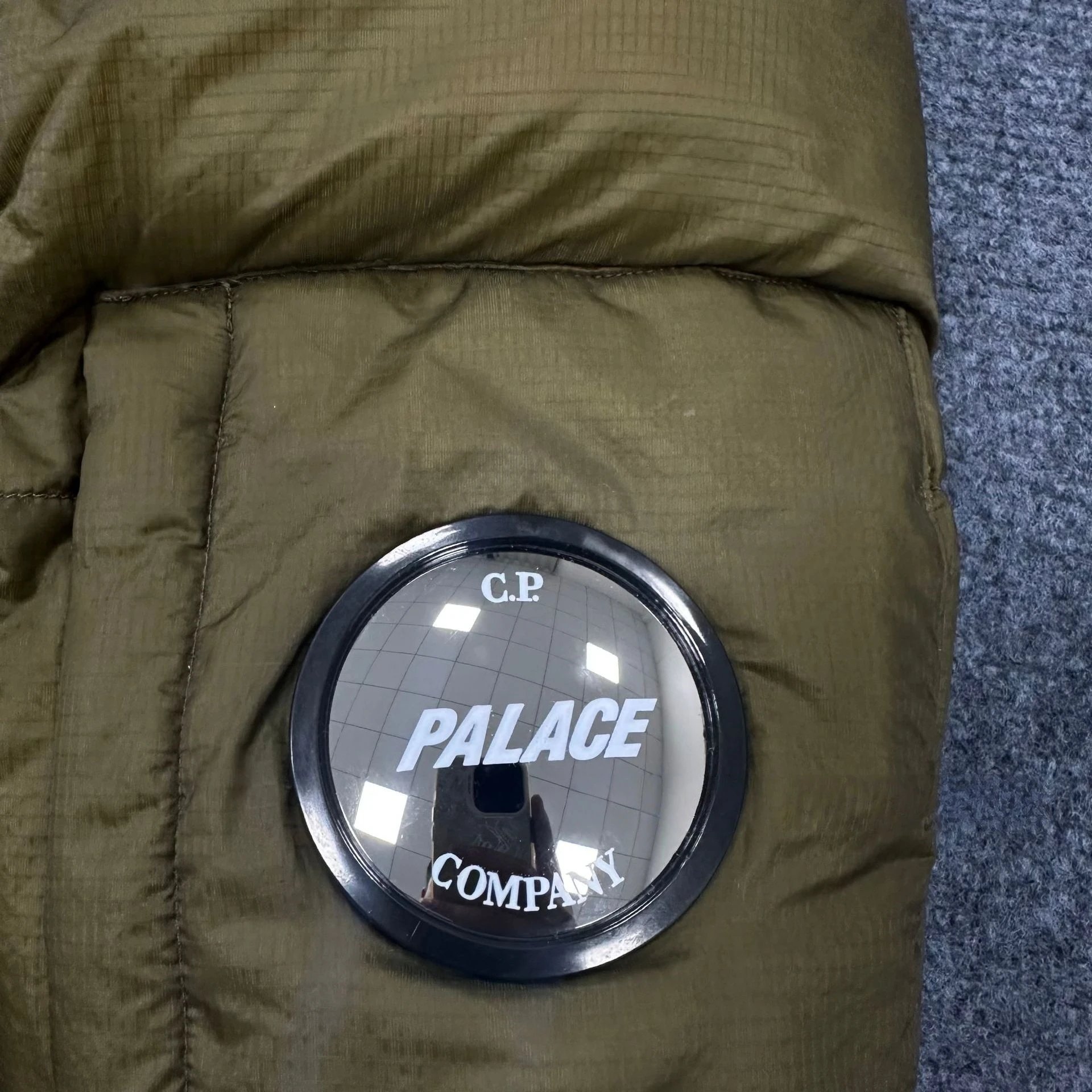C.P. Company Down Jacket Royal Blue - 4
