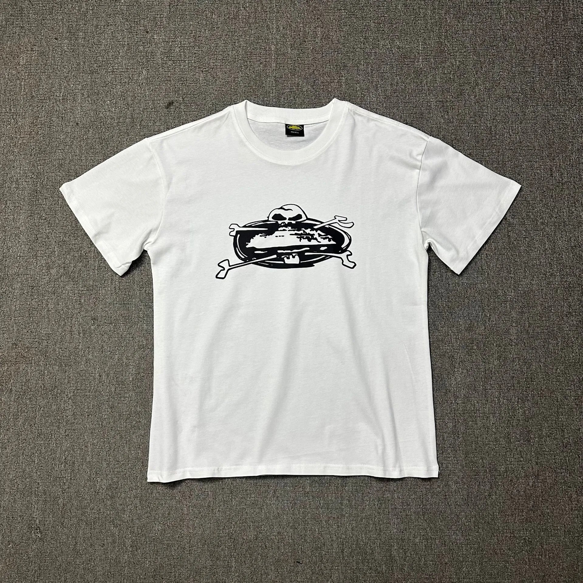 Corteiz T-Shirts Graphic Print — 3182 white