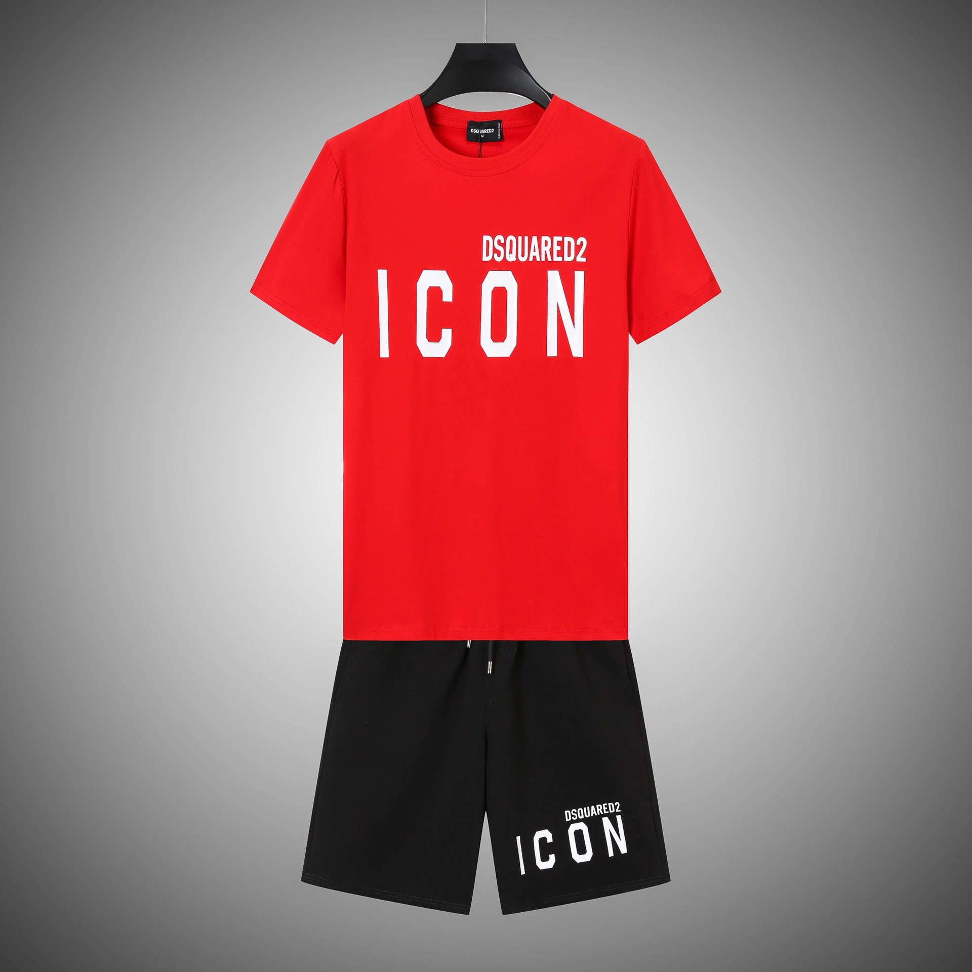 DSQUARED2 Matching Sets U3DS-2 Graphic T-Shirt and Shorts Set — 20