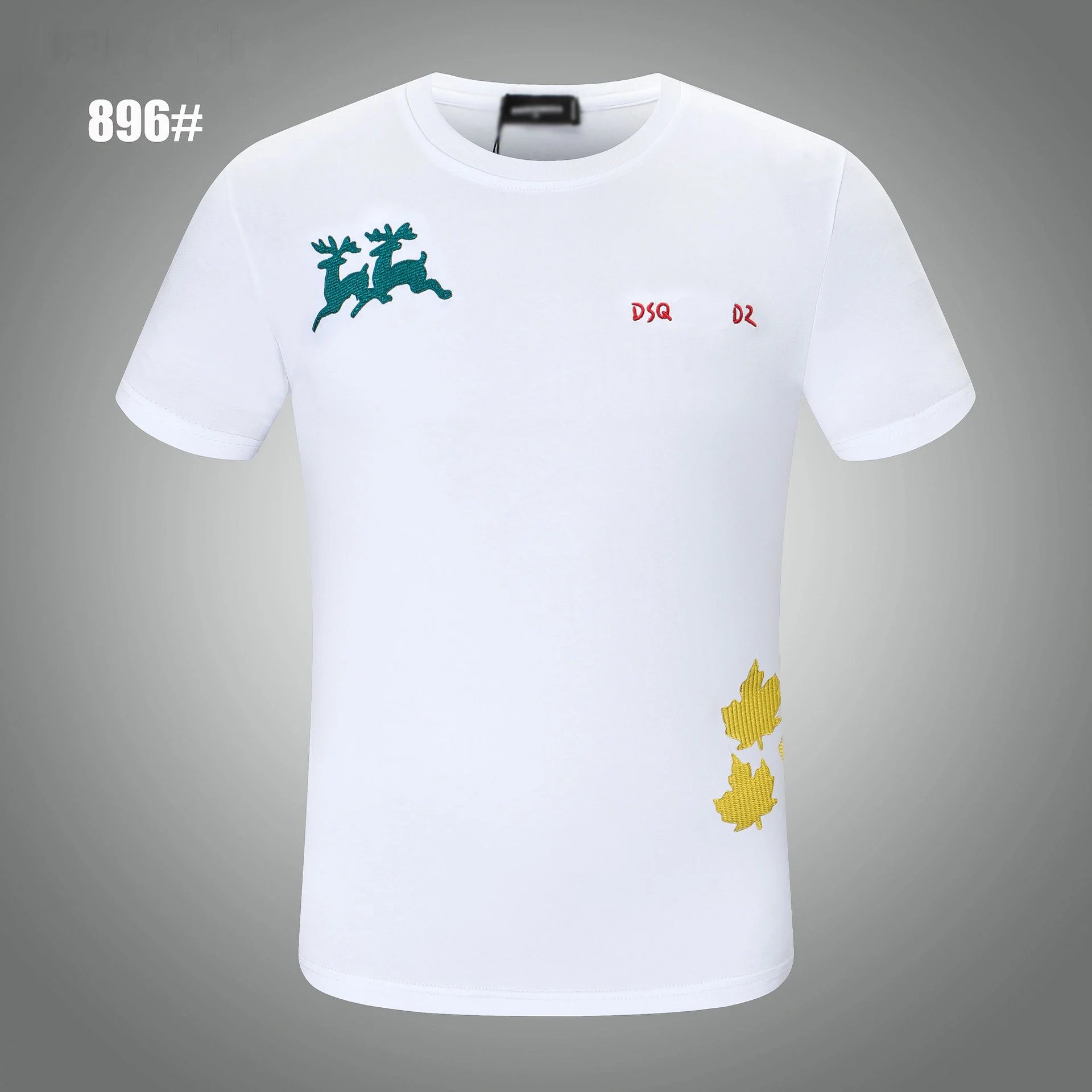 Dsquared2 T-Shirts Graphic Print — DT 896 white