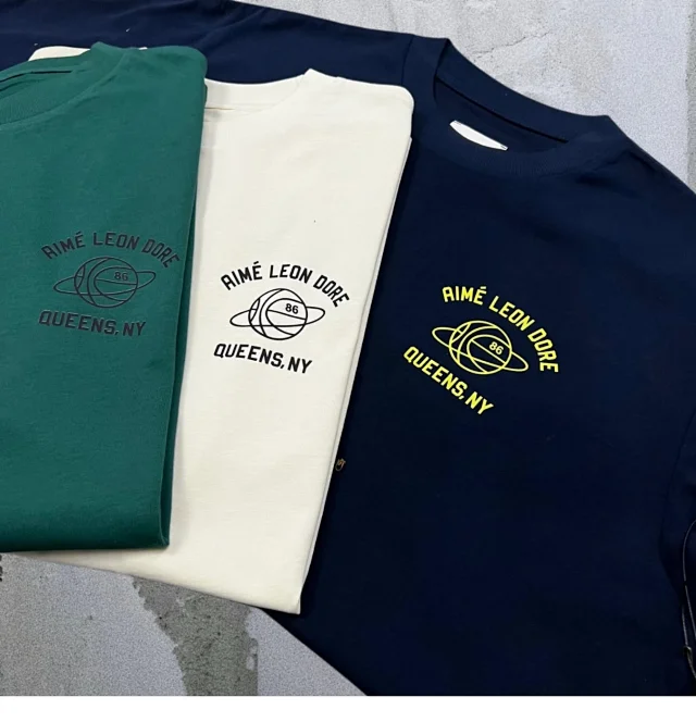 Aimé Leon Dore T-Shirts Short-sleeve logo graphic T-shirt product detail image 9
