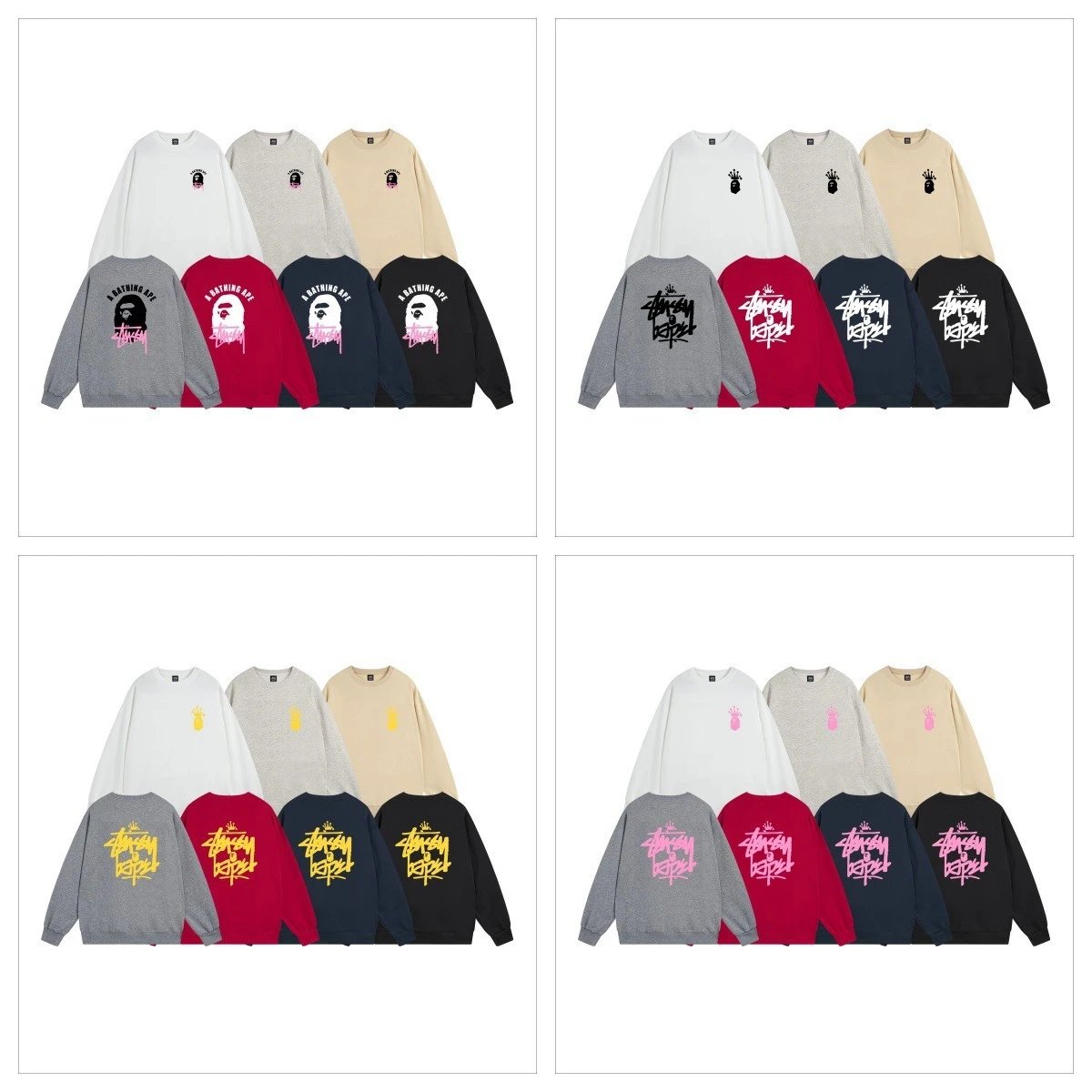  Stüssy x BAPE Collaboration C