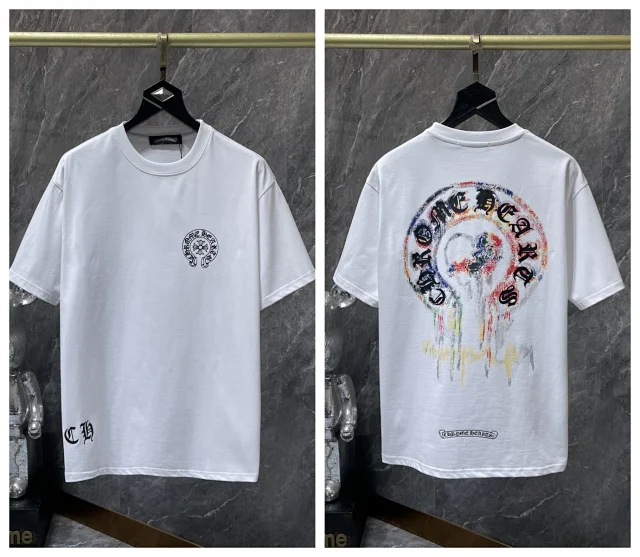 Chrome Hearts T-Shirts KLX09 graphic short-sleeve product detail image 9