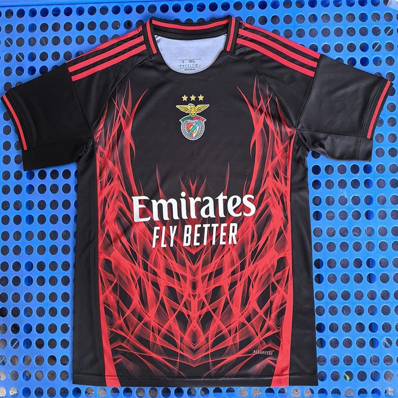 Unbranded Football Jerseys Short-Sleeve Club and National Team Designs — 2526 Benfica Special Edition