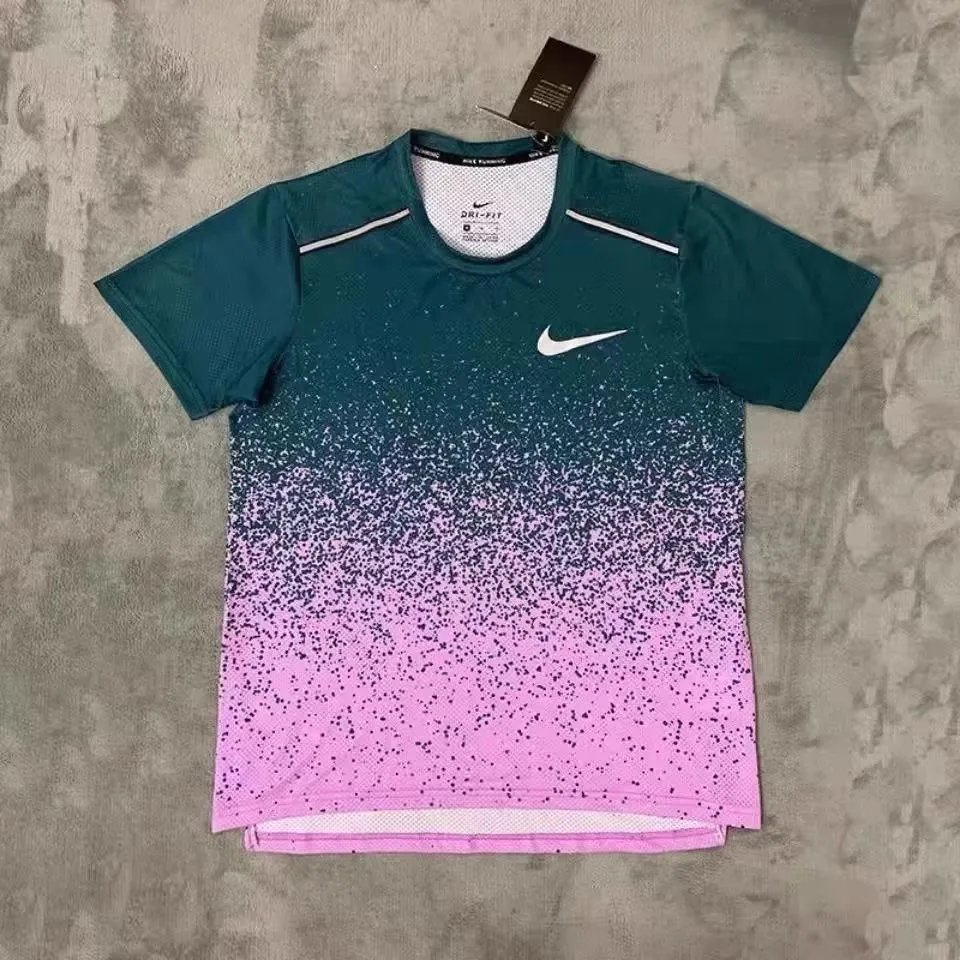 Nike T-Shirts Short-Sleeve Ankle Skeleton Graphic T-Shirt — Sunflower pink short-sleeved shirt