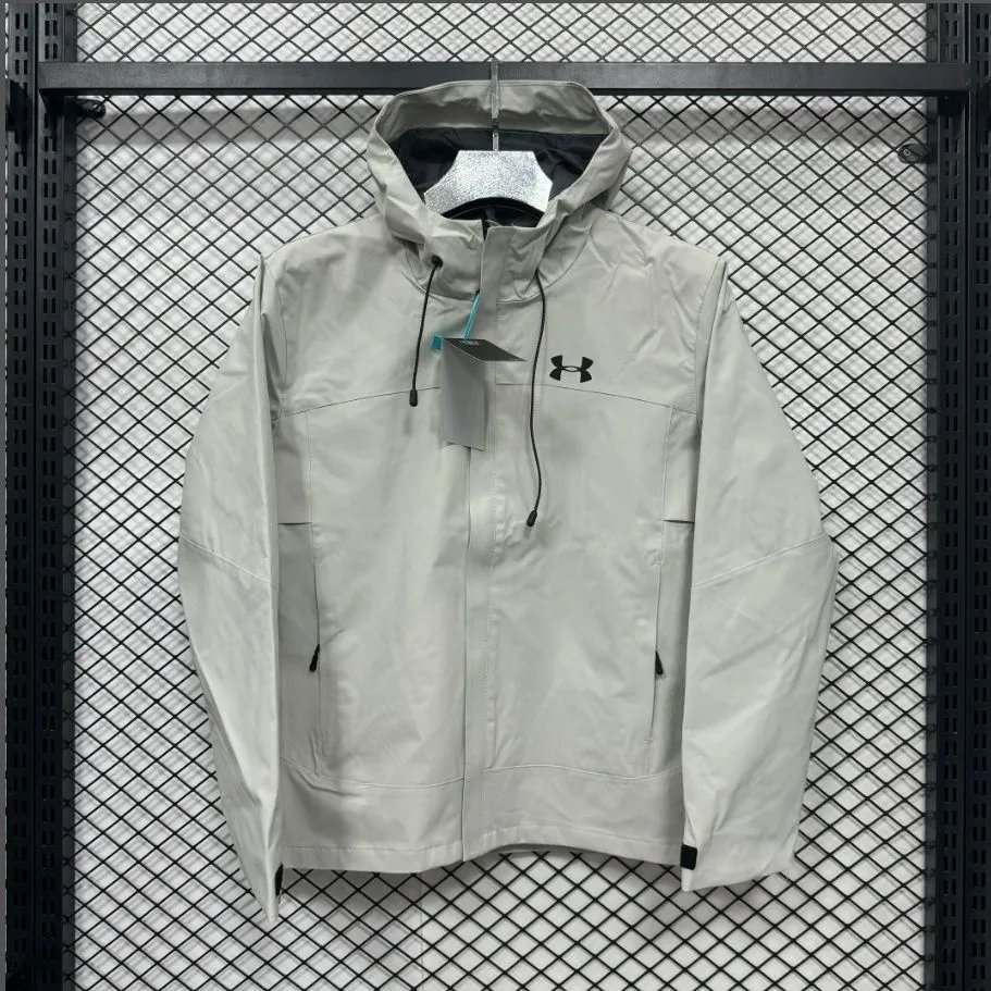 Nike Jackets Hooded Windbreaker — F-006 Beige