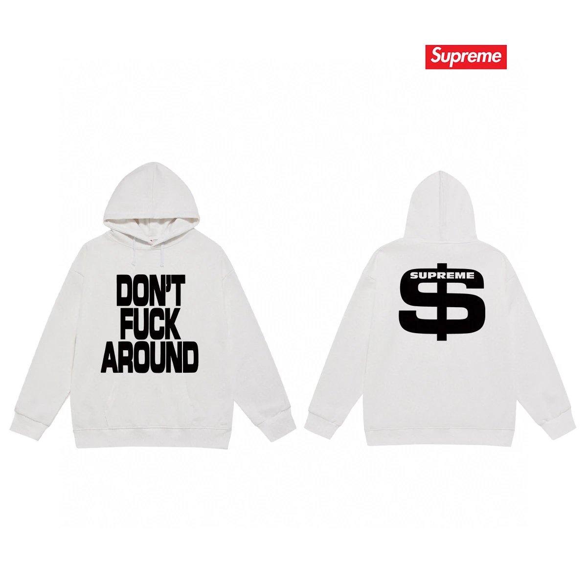 Supreme Hoodies & Sweatshirts Smoke Logo Pullover Hoodie — 29
