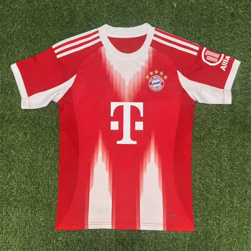 Unbranded Football Jerseys Short-Sleeve Club and National Team Designs — 2526 Bayern home game
