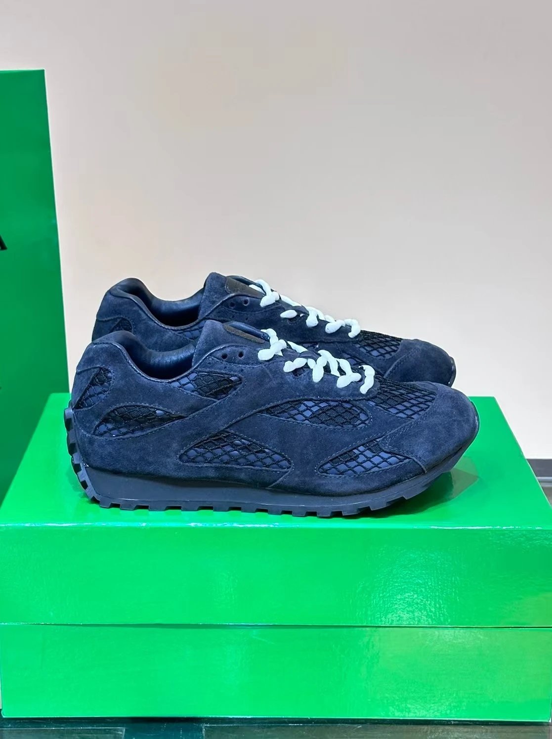 Unbranded Sneakers Mesh-panel low-top with metallic overlays — 16
