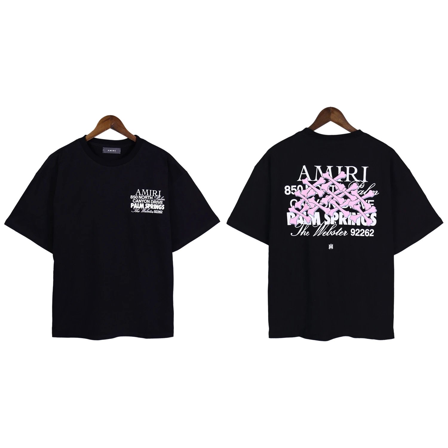 AMIRI Multiple graphic T-shirt designs — 2168 black
