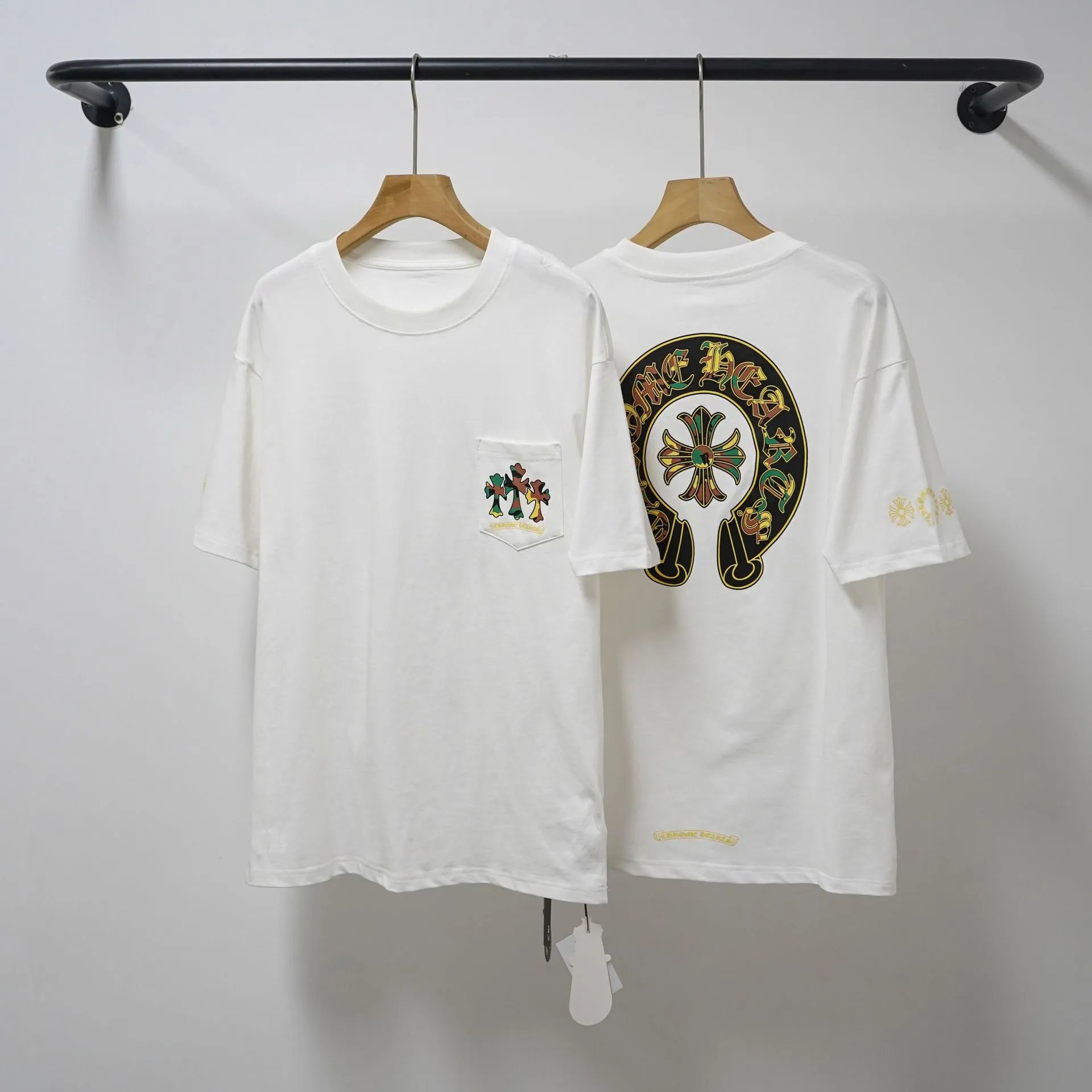 Chrome Hearts T-Shirts Oversized graphic pocket T-shirt image 3