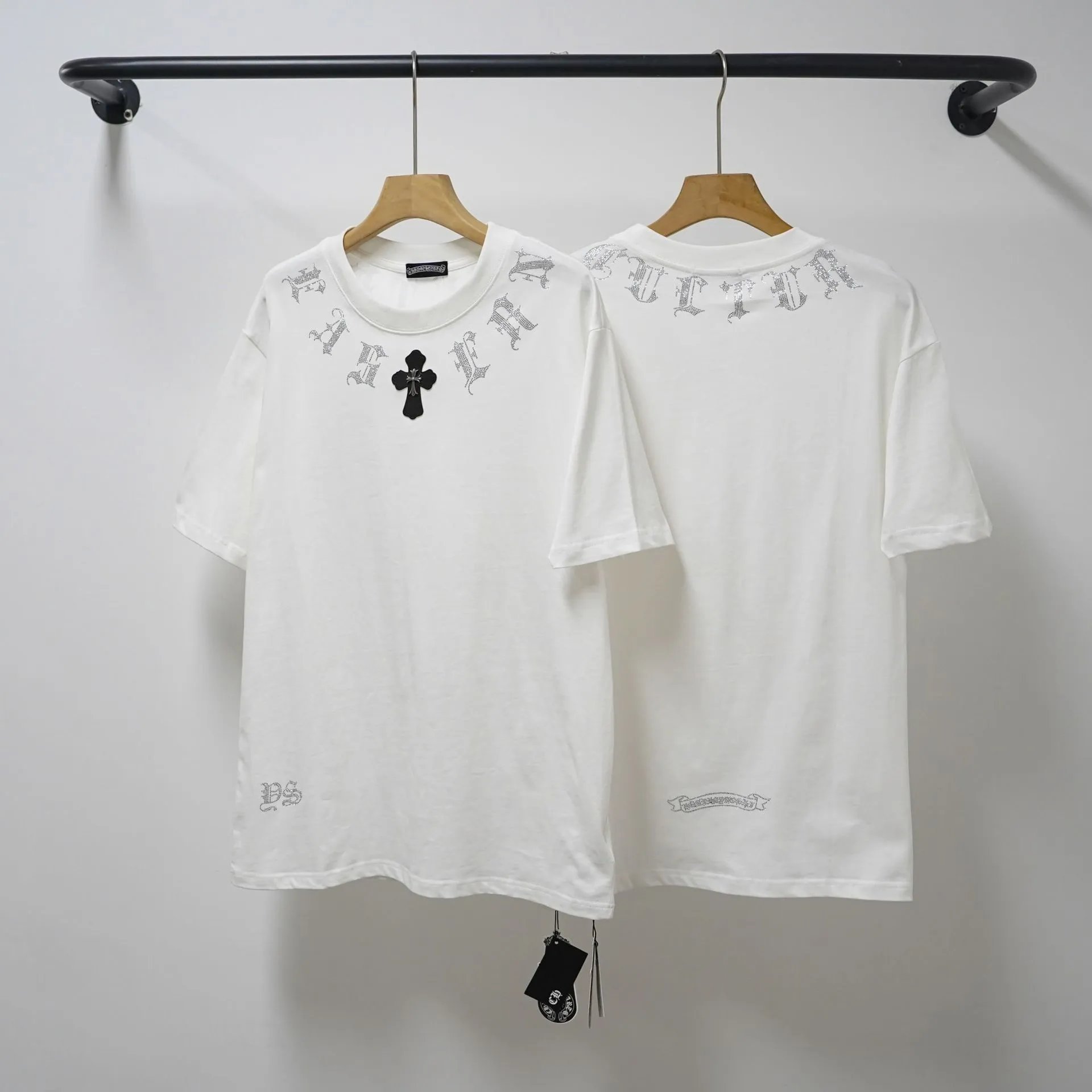Chrome Hearts T-Shirts Oversized graphic pocket T-shirt — 28
