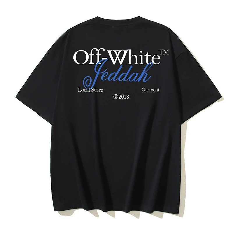 Off-White T-Shirts Logo Print — 1093 black