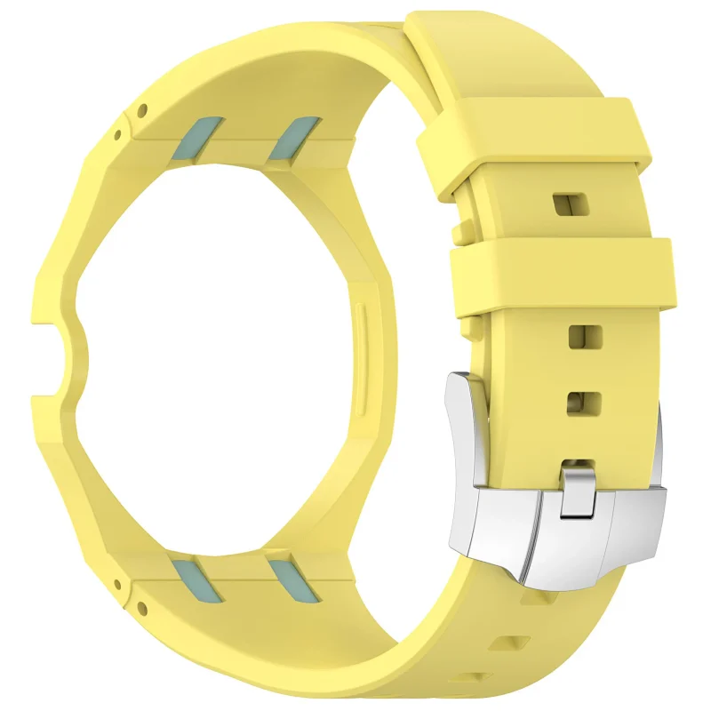 Audemars Piguet Watches Royal Pop — Silicone strap, yellow and sky blue, 3 o’clock position