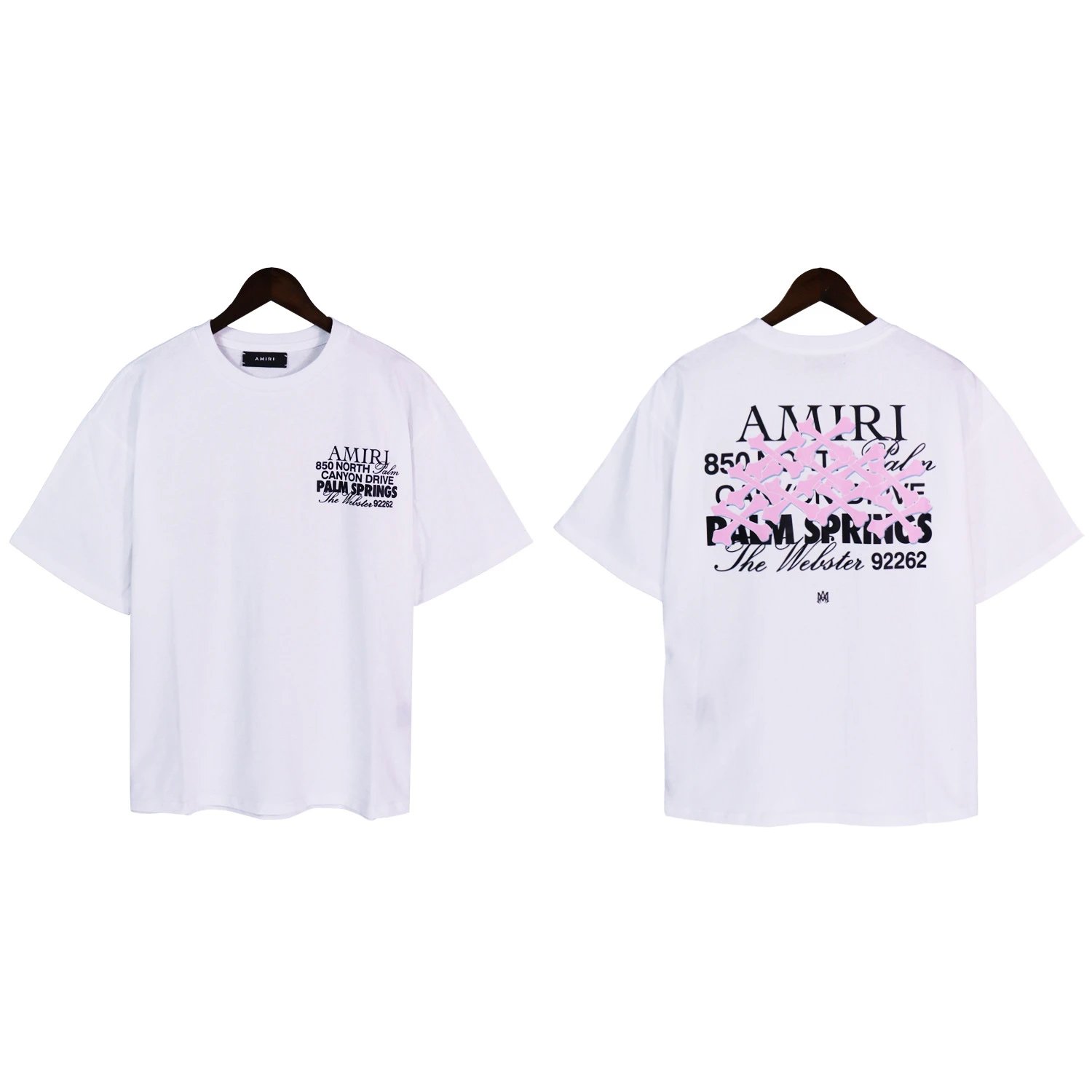 AMIRI Multiple graphic T-shirt designs — 2168 white