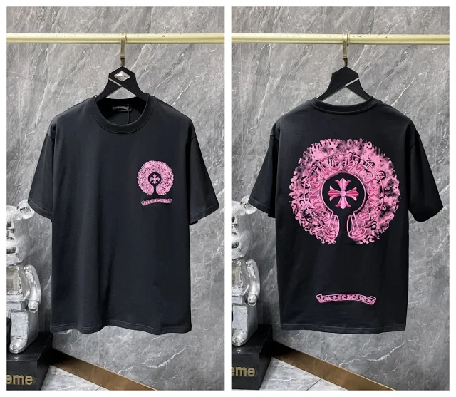 Chrome Hearts T-Shirts KLX09 graphic short-sleeve product detail image 7