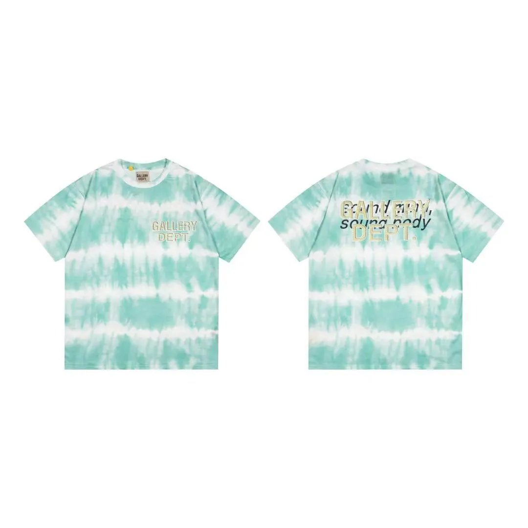 Gallery Dept. T-Shirts Graphic Tie-Dye Short-Sleeve T-Shirt — 511 color matching