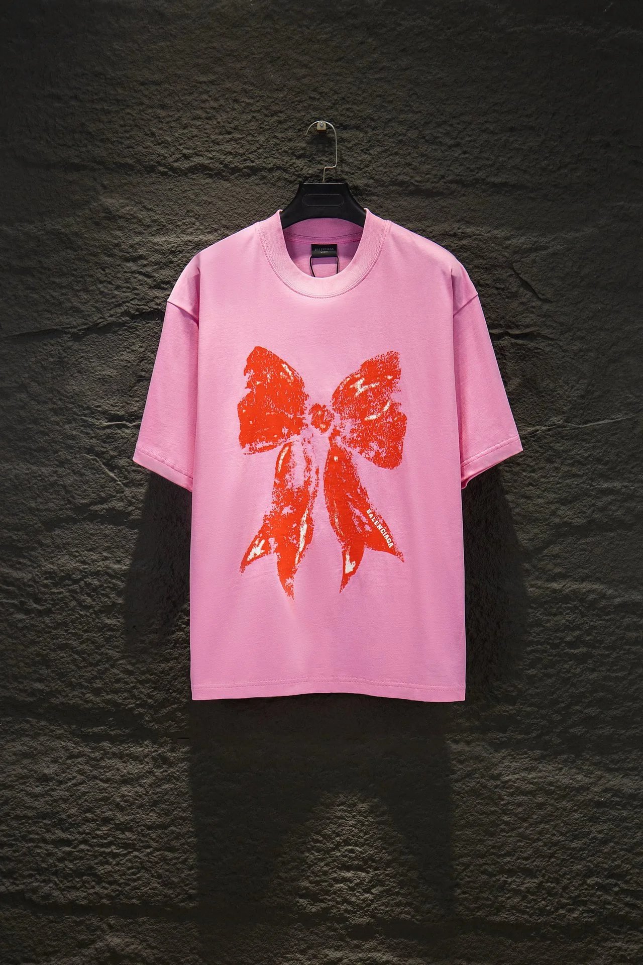 Balenciaga T-Shirts Graphic short-sleeve T-shirt — 5257 Pink