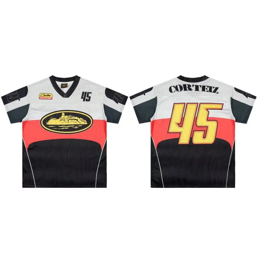 Hellstar T-Shirts Mesh football jersey graphic — S7011