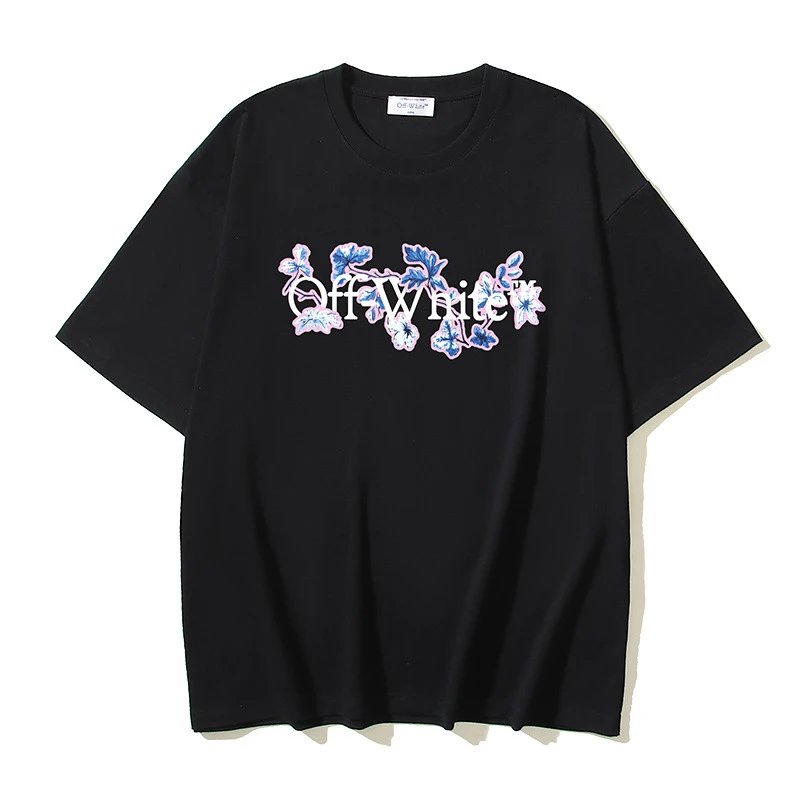 Off-White T-Shirts Logo Print — 1098 black