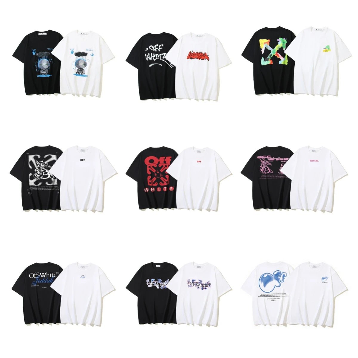 Off-White printed short-sleeve