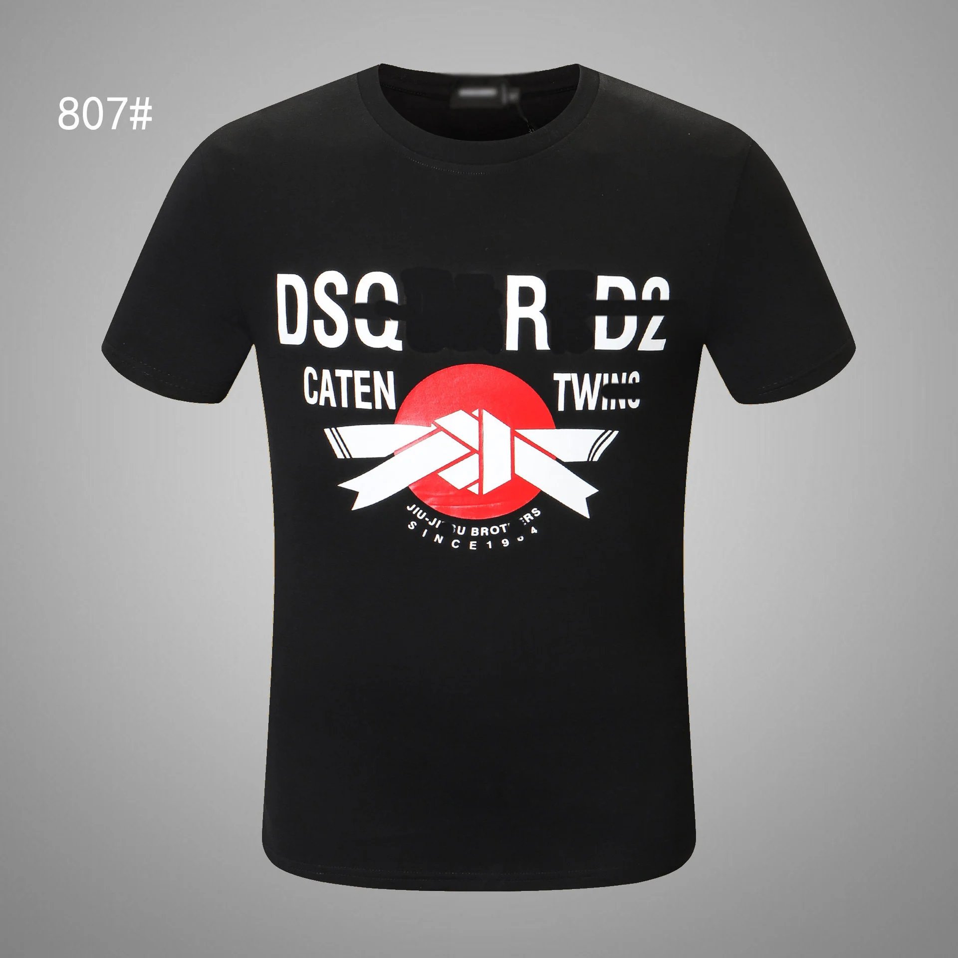 Dsquared2 T-Shirts Graphic Print — DQ 807 black