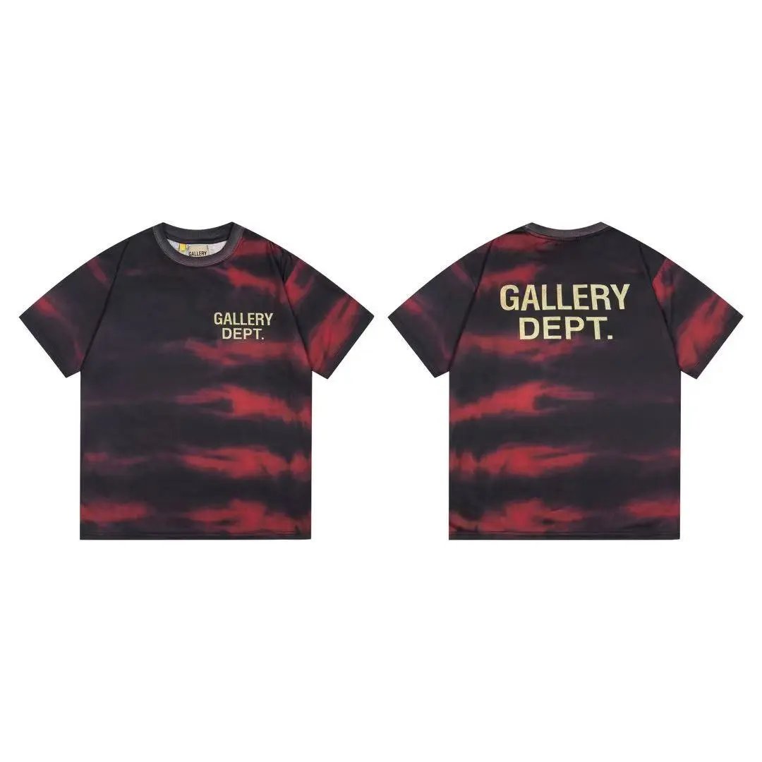 Gallery Dept. T-Shirts Graphic Tie-Dye Short-Sleeve T-Shirt — 508 color matching