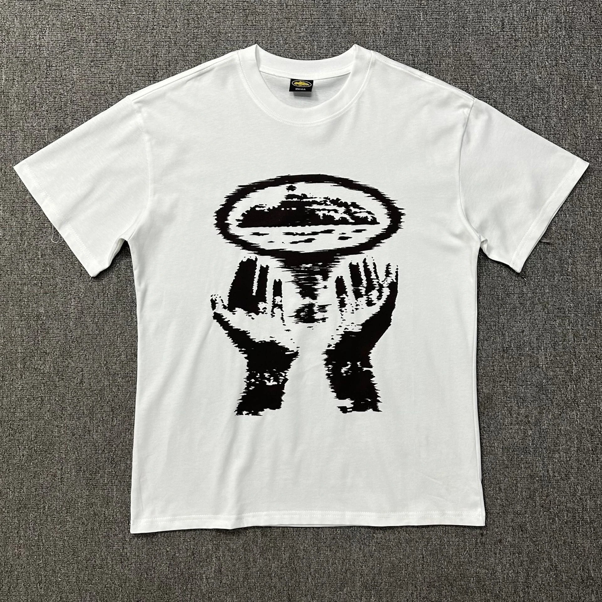 Corteiz T-Shirts Graphic Print — 3162 white