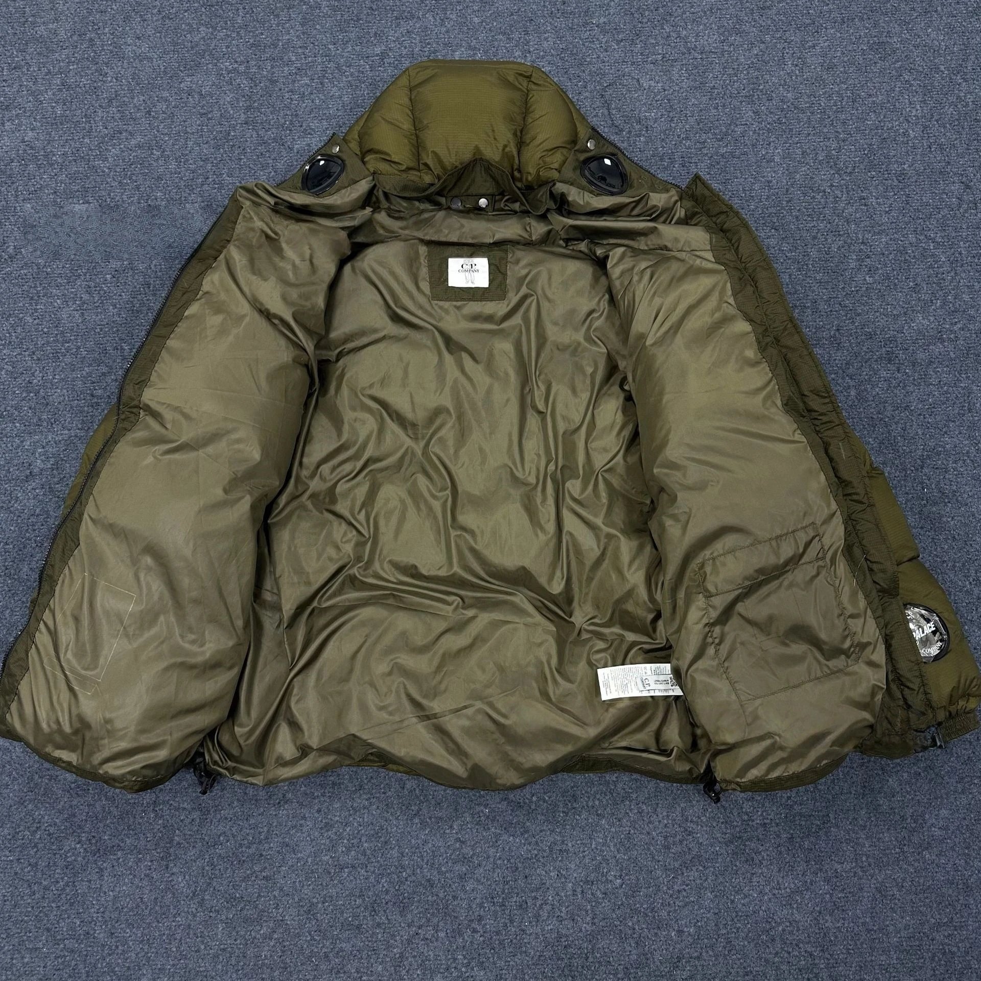 C.P. Company Down Jacket Royal Blue - 8