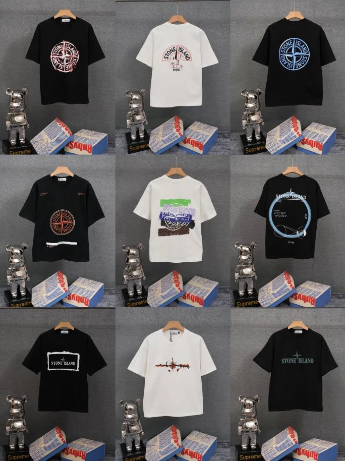 Stone Island printed T-shirt