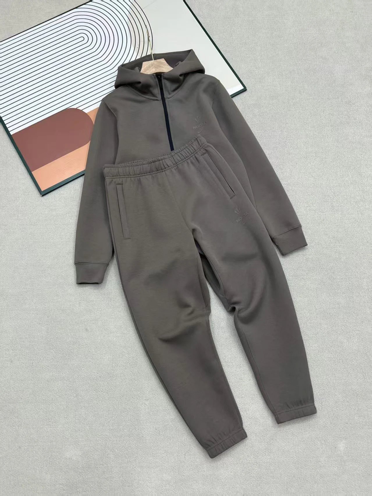 Nike Tracksuits NOCTA hooded zip-up tracksuit — 01 Khaki Zip Sweat Set