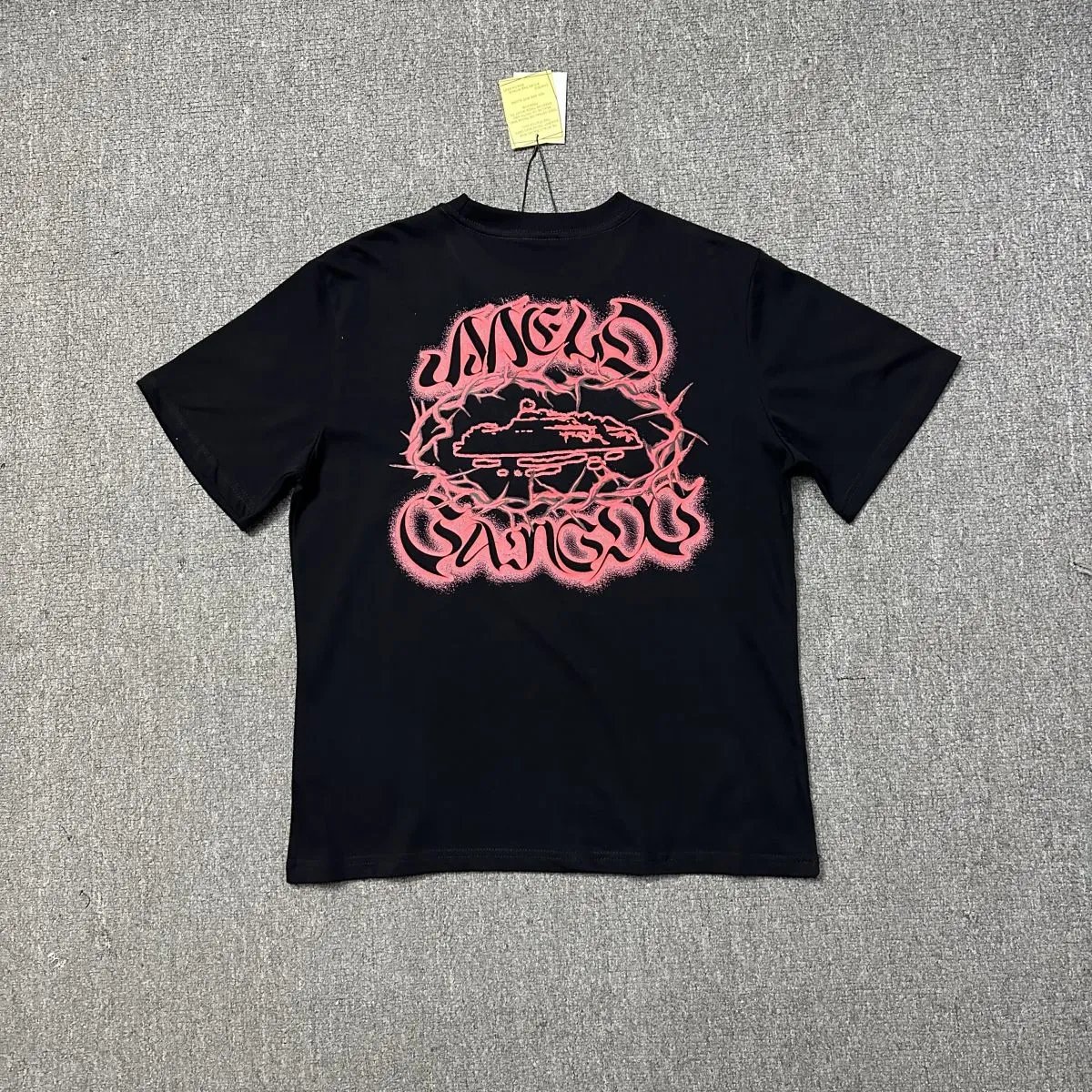 Corteiz T-Shirts Graphic Print — 3219 black and red