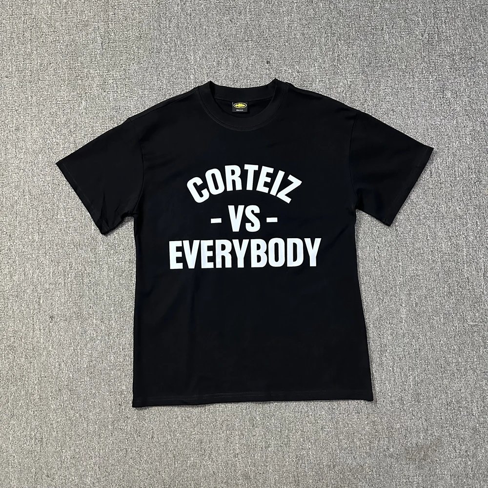 Corteiz T-Shirts Graphic Print — 3167 Black