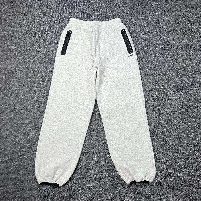 6PM Tracksuits Records Logo Hooded Tracksuit — 3006 Gray pants