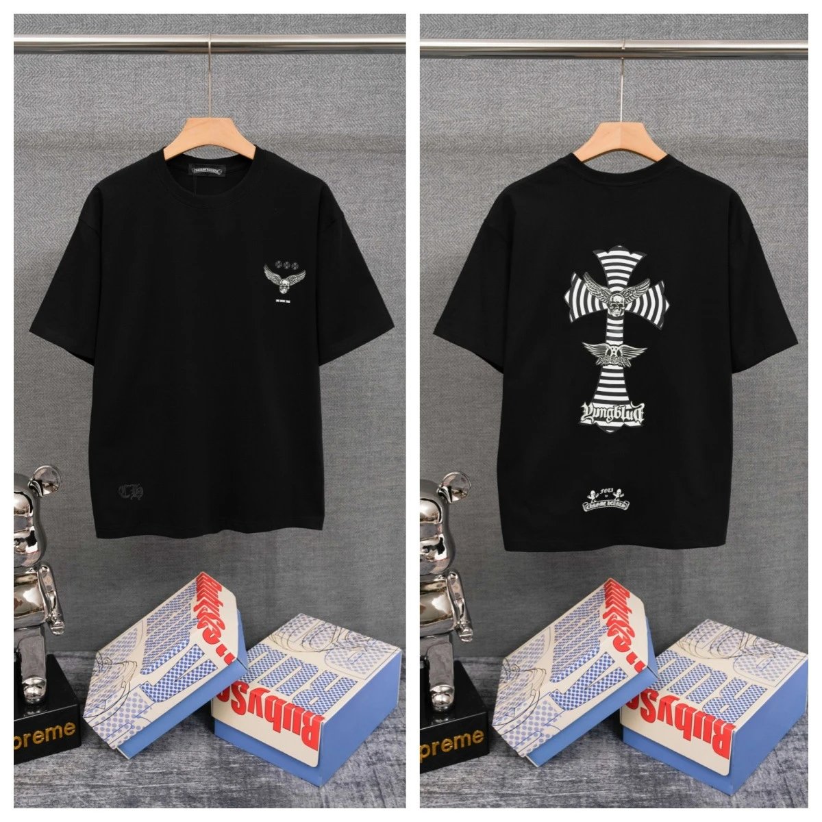 Chrome Hearts T-Shirts Cross Graphic — 13