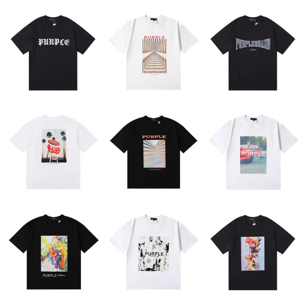 Purple Brand Unisex High-Stree
