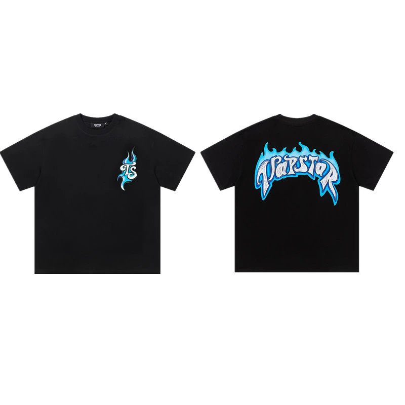 Trapstar T-Shirts Graphic Logo Print — 685 black