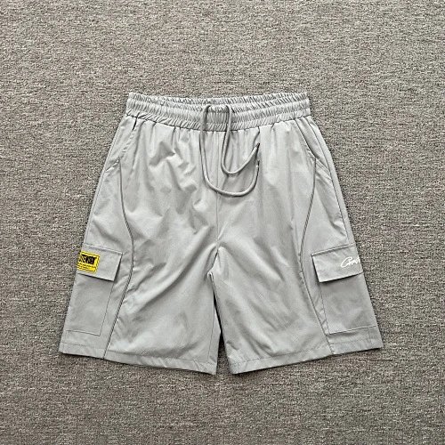 Corteiz Shorts CRTZ logo graphic drawstring — 3220 white