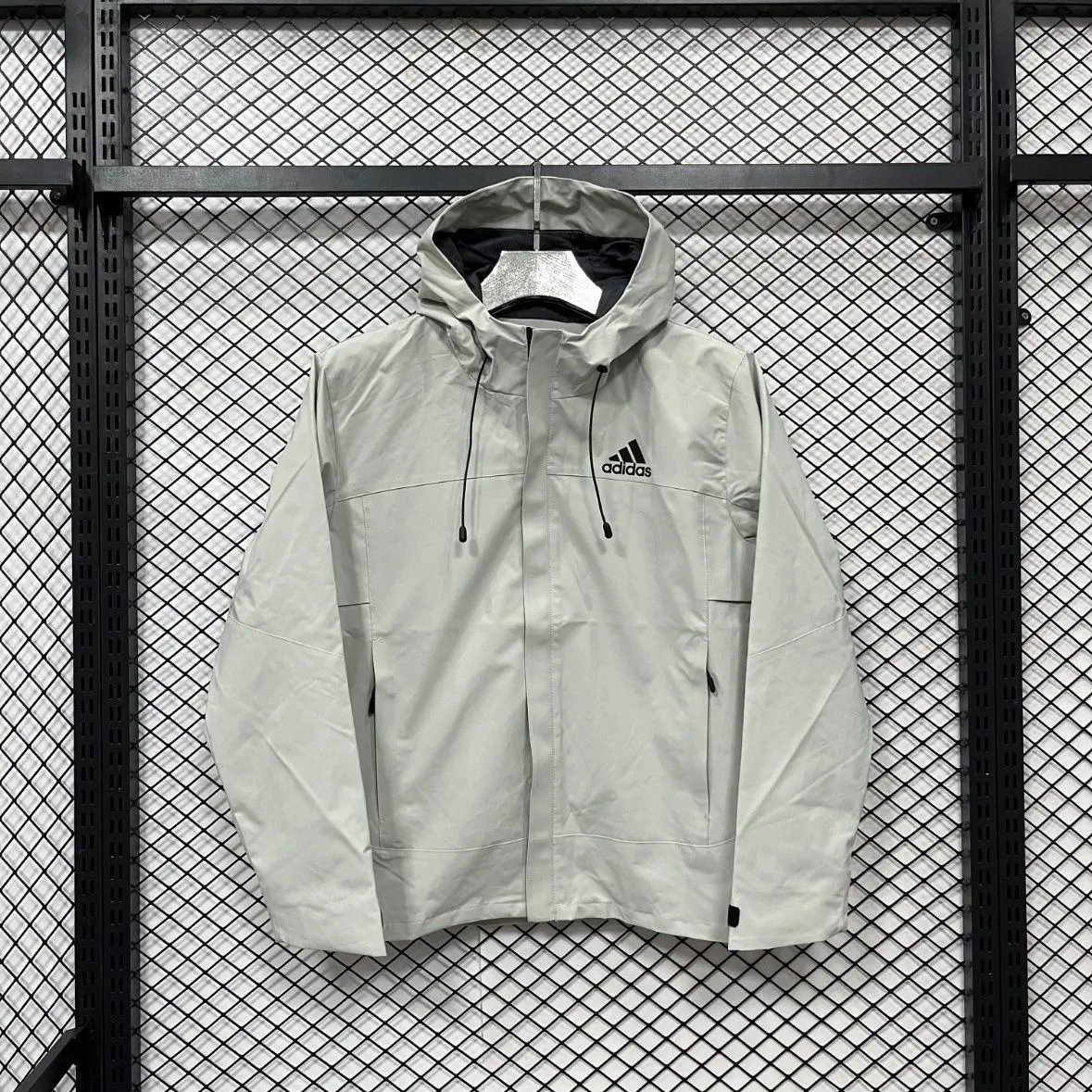 Nike Jackets Hooded Windbreaker — F-008 white