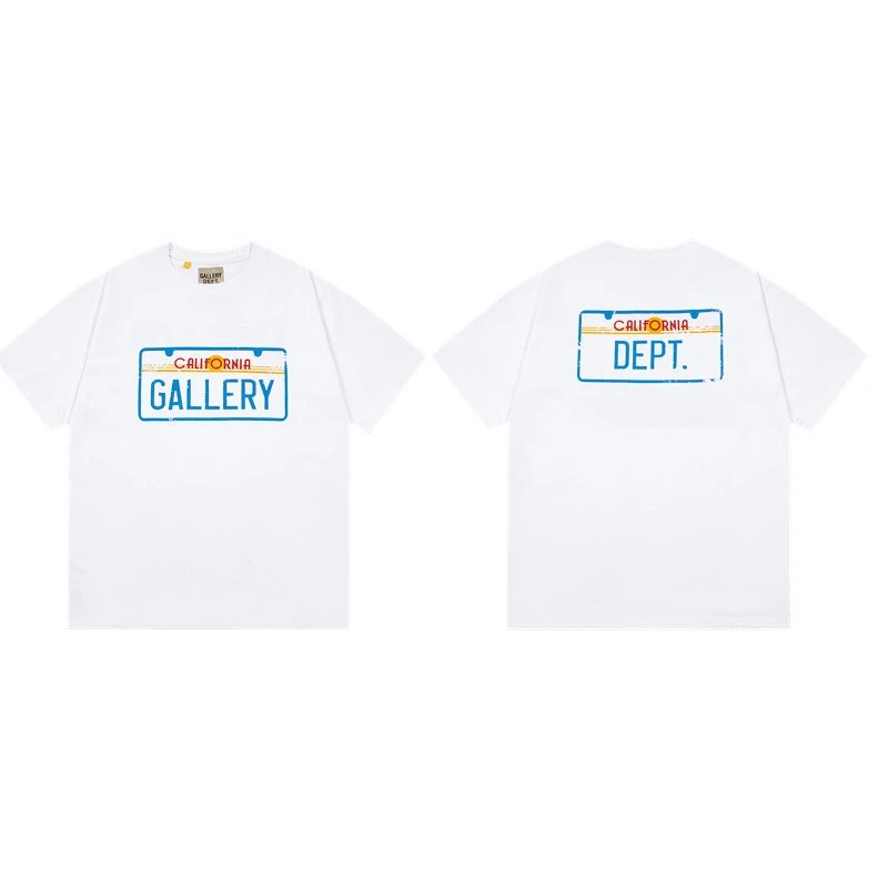Gallery Dept. T-Shirts Graphic Print Short-Sleeve T-Shirt — 453 white