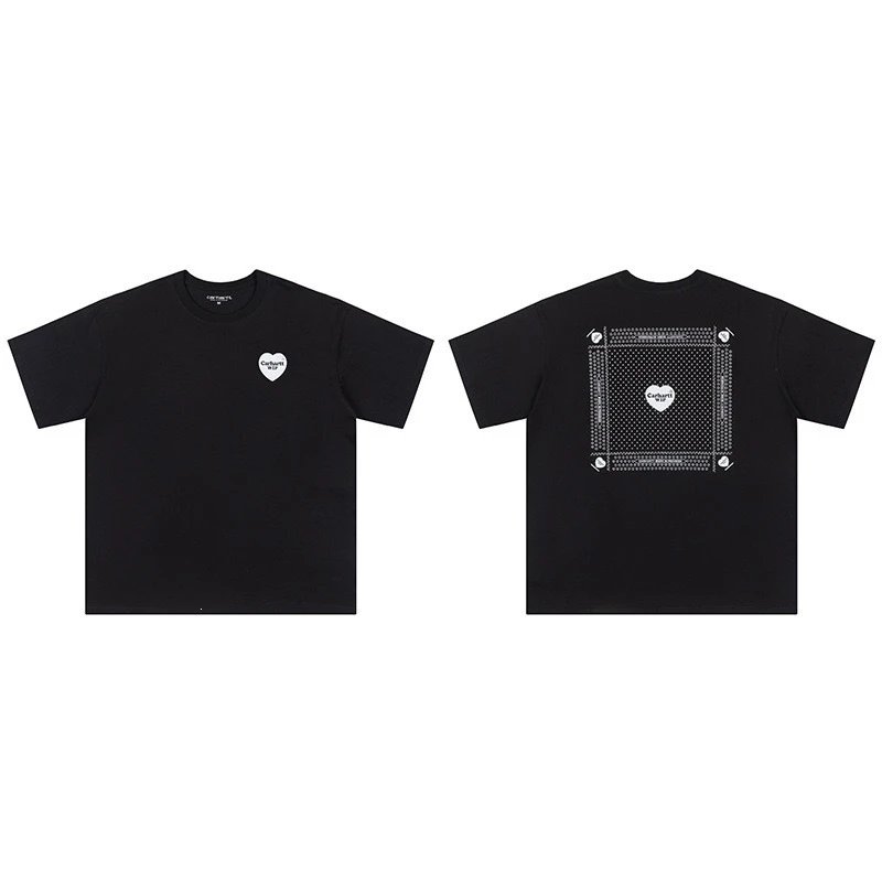 Carhartt T-Shirts Logo Print — 8021 black