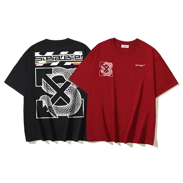 Off-White T-Shirts Short-Sleeve Logo Graphic T-Shirt product detail image 7