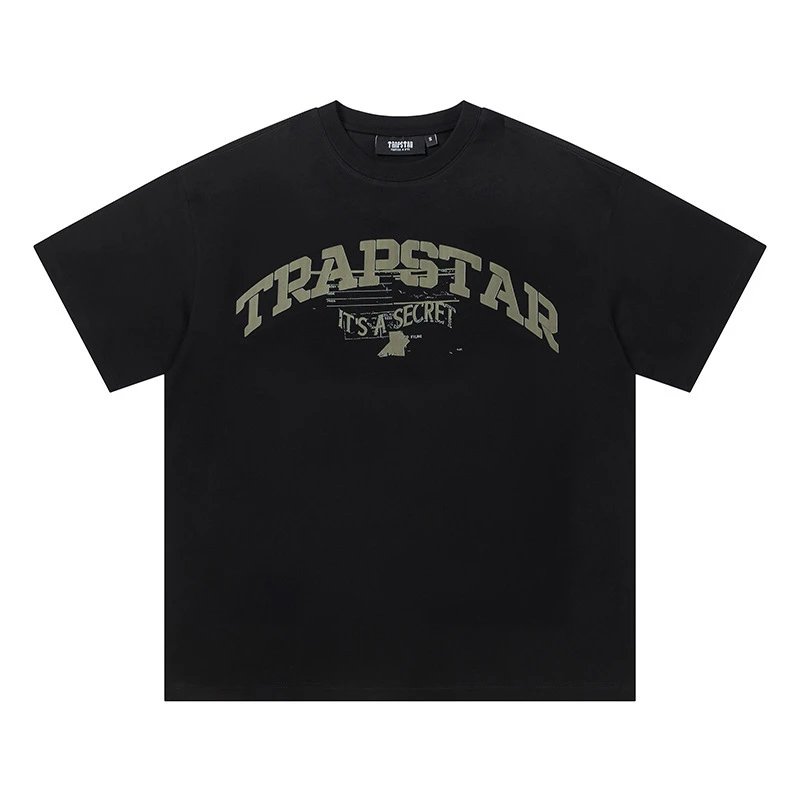 Trapstar T-Shirts Graphic Logo Print — 682 Black
