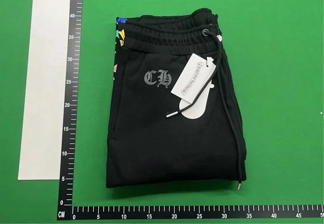 Chrome Hearts Trousers Sanskrit logo jogger sweatpants product detail image 7