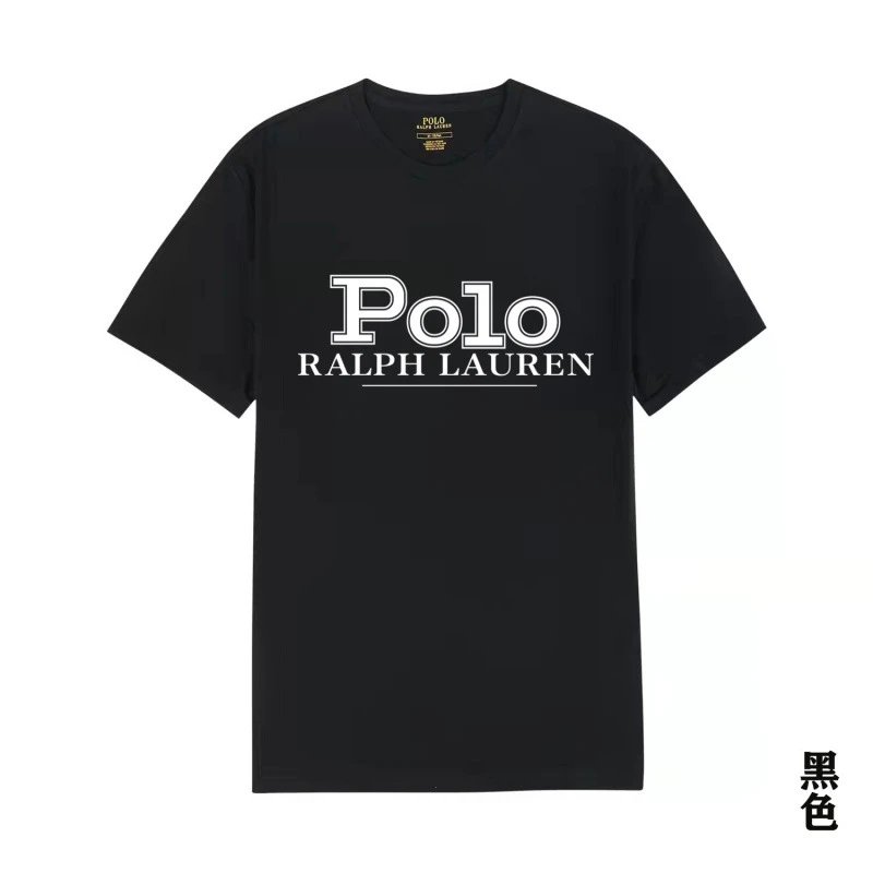 Polo Ralph Lauren T-Shirts Short-Sleeve Graphic Logo T-Shirt — 40