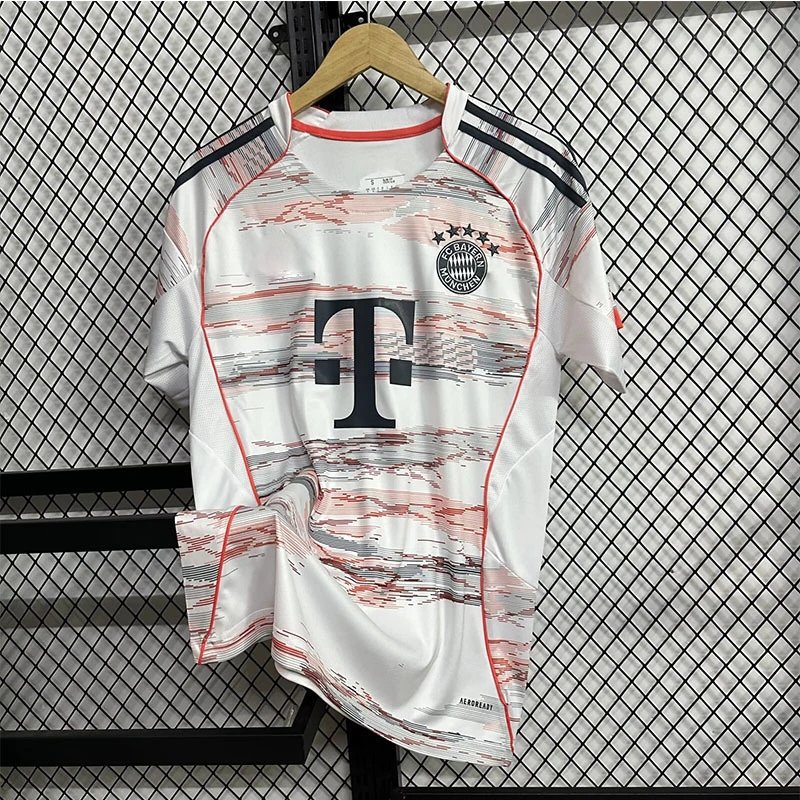 Unbranded Football Jerseys Short-Sleeve Club and National Team Designs — 2526 Bayern away game