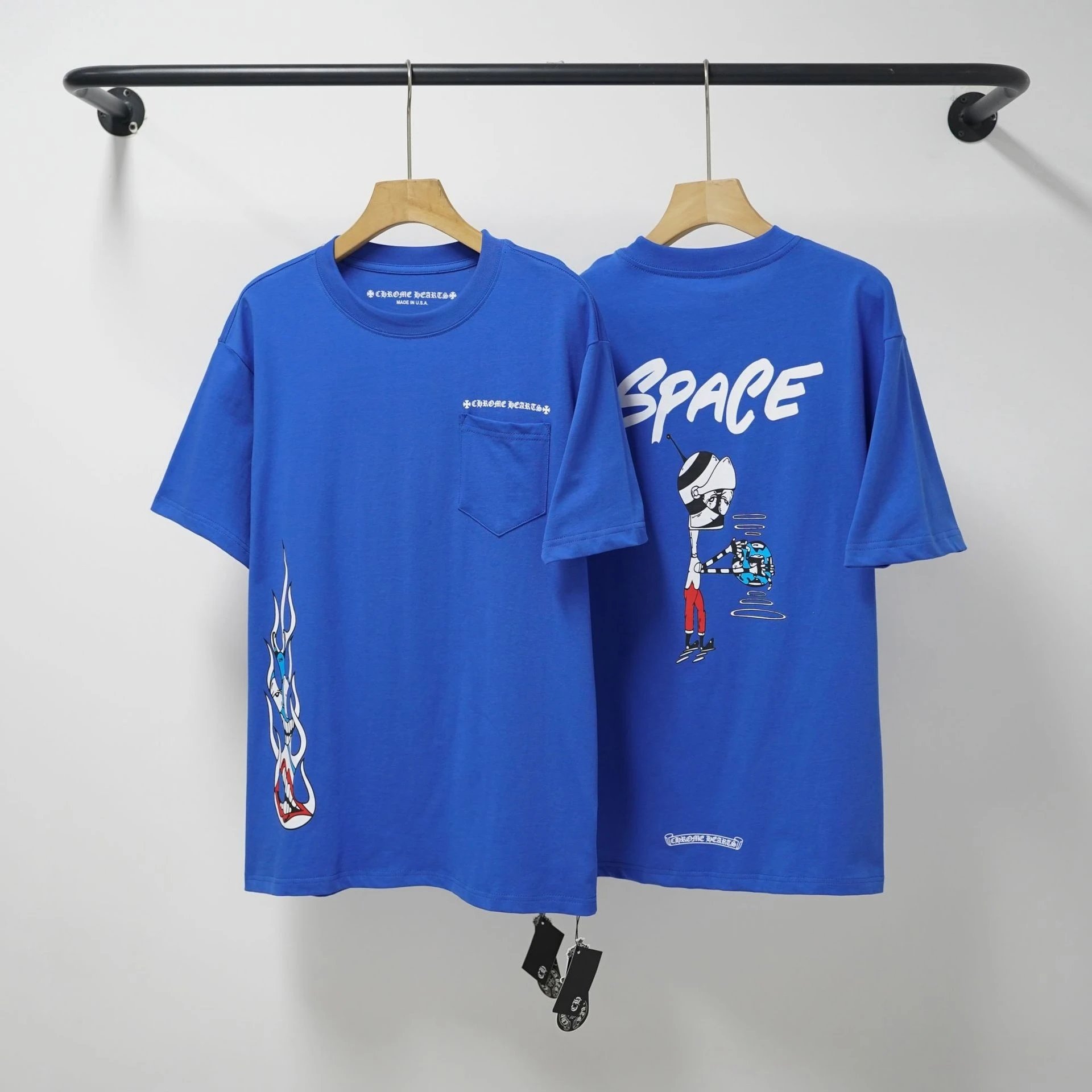Chrome Hearts T-Shirts Oversized graphic pocket T-shirt — 13