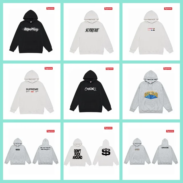 Supreme Hoodies & Sweatshirts Smoke Logo Pullover Hoodie product detail image 1