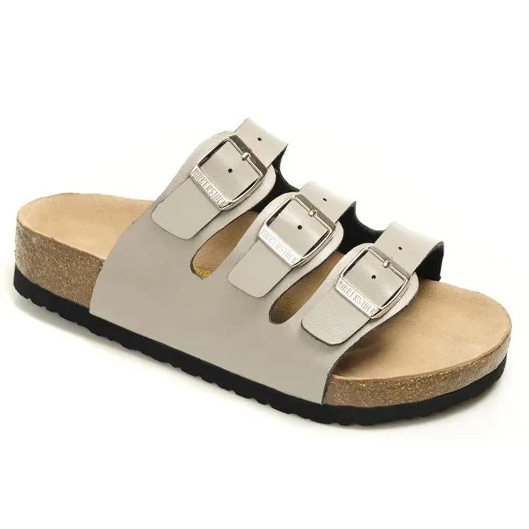 Birkenstock Sandals Gizeh Buckle Thong — S milky white