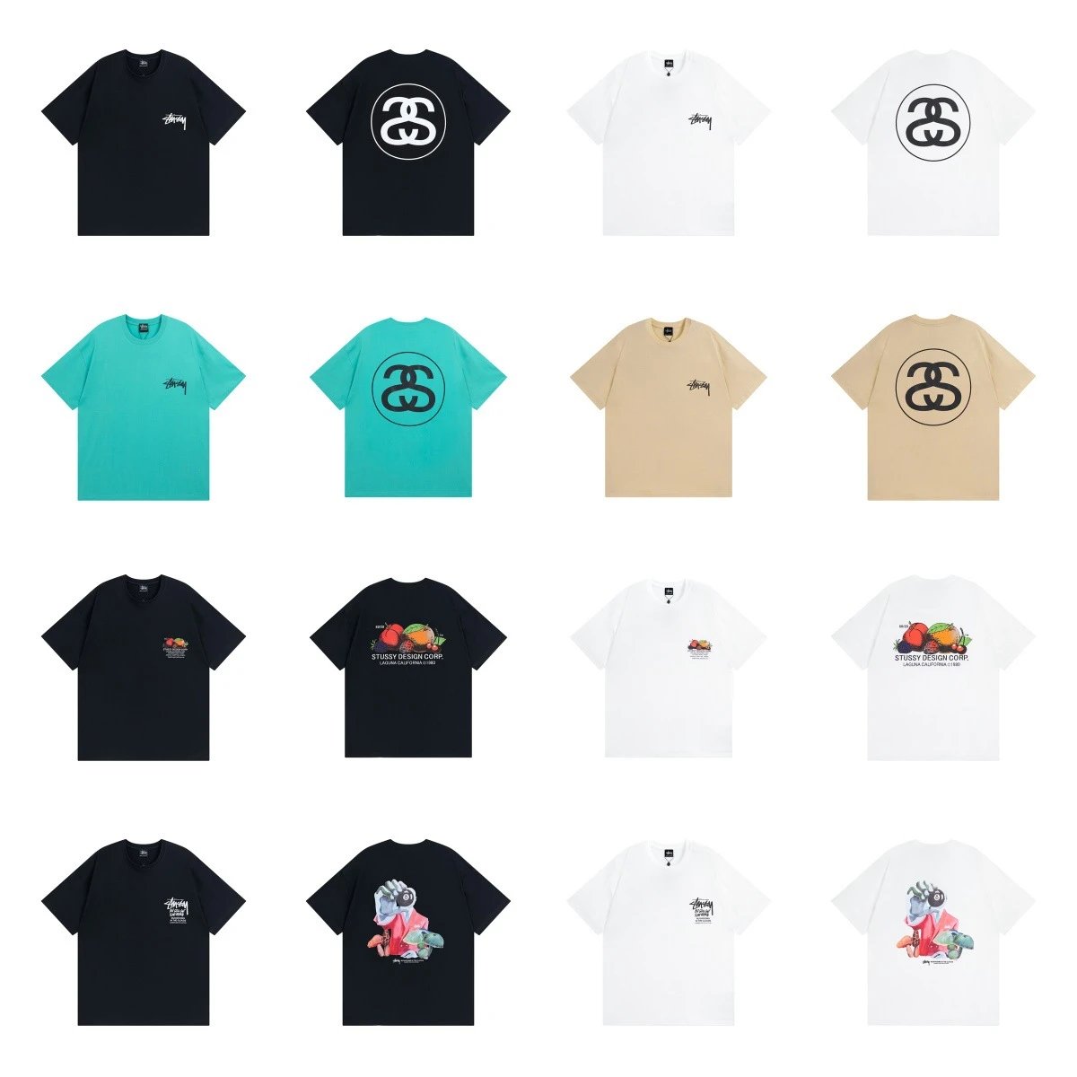 Stüssy T-Shirts TS3K-1 Dice Graphic image 3